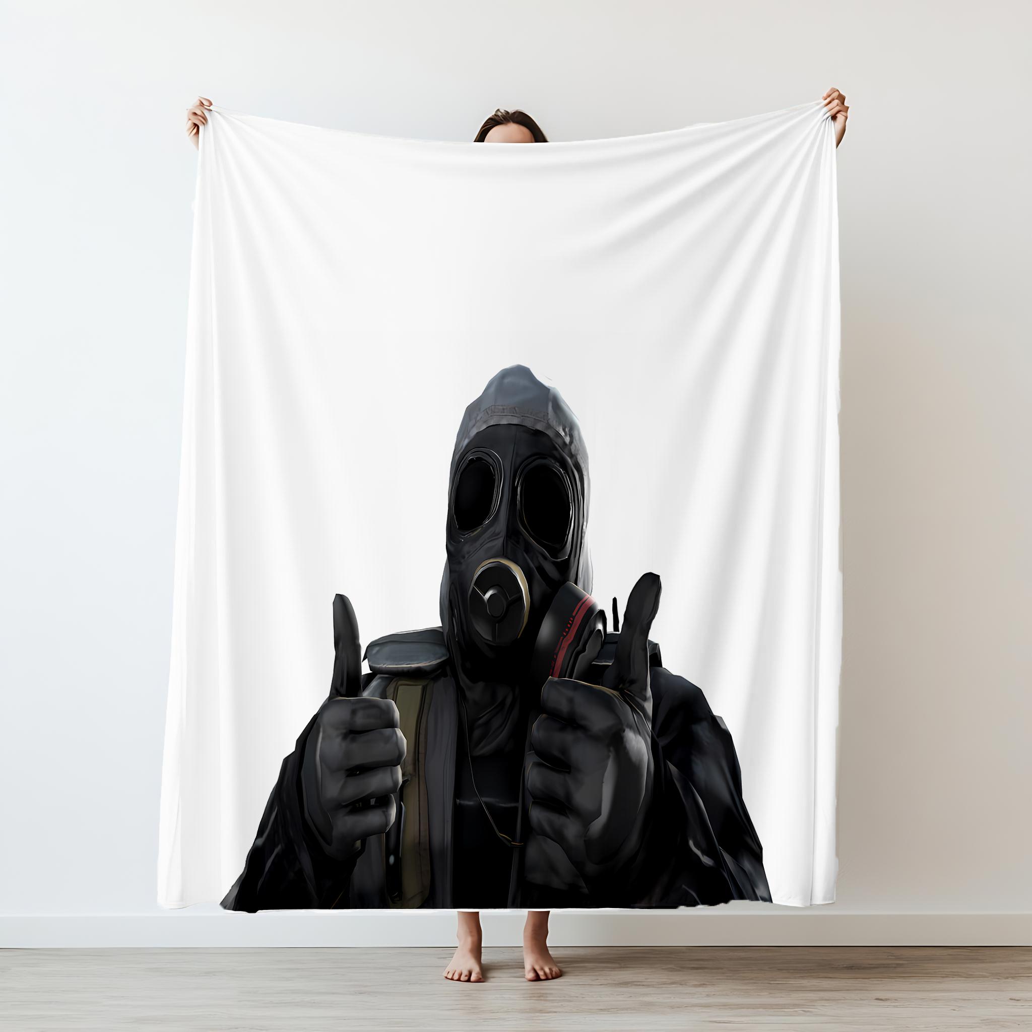 130cmc150cm Game CSGO Print soft Thin Blanket Flannel Decoration Suitable for sofas bedrooms airconditioned rooms Gifts 75x100cm (30x40inch)