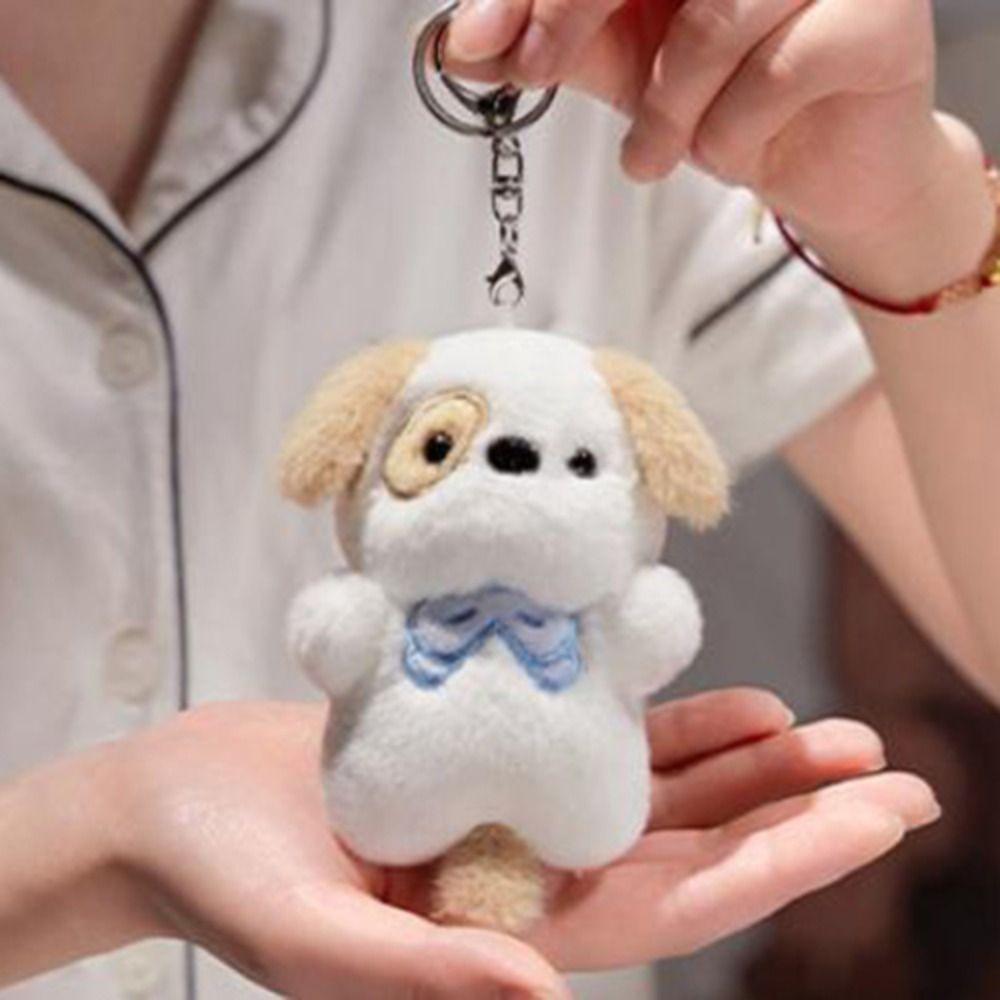 Soft Plush Koala Bag Pendant Stuffed Cat Plush Keyring Cartoon Animal Keychain  Students