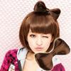 Fashion Creative Head Decoration Big Bow Ties Wig Hairpin Hair Bow Clips Women Girls' Sexy Hair Accessories Creative Gifts