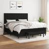 VidaXL Slatted Bed Base with Mattress, Upholstered Bed, Double Bed, Adult Bedroom Interior Bed, Modern, 3136927