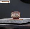 111ml Yixing Purple Sand Teacup Aesthetic Tea Bowl Single Cups Tea-tasting Smelling Cup Chazhan Master Cups Tea Items Collection