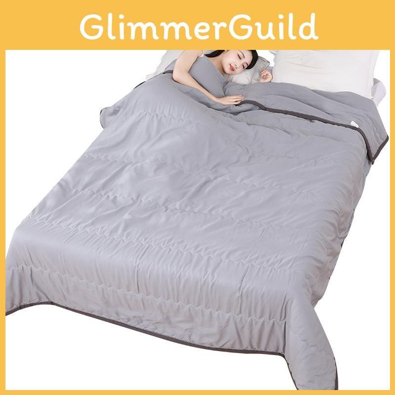 Хлопковый водяной наматрасник для односпальных и двуспальных кроватей, простой в уходе