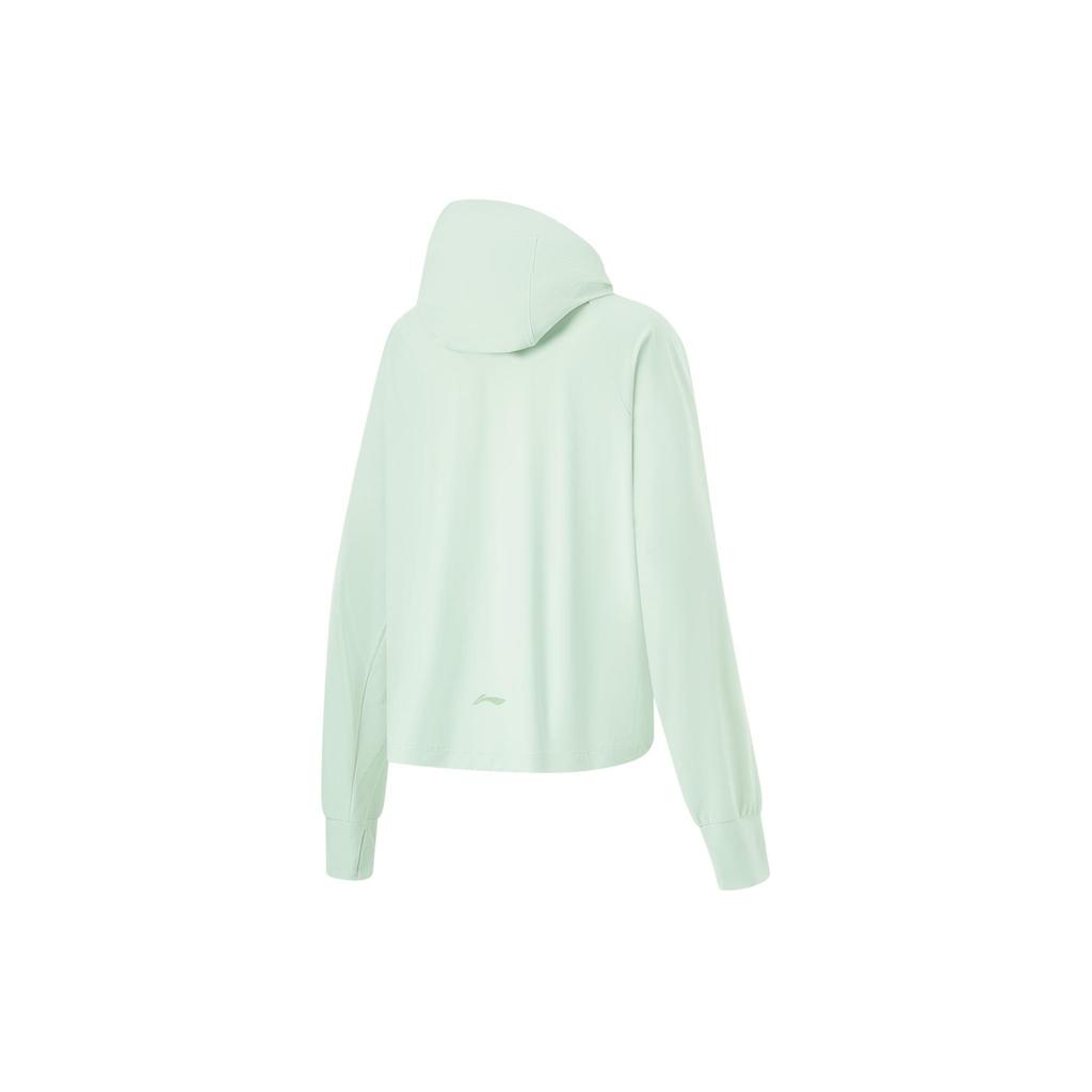 Li Ning Ice Silk Quick Dry Cool Technology Ultraviolet Protection Lightweight Breathable Skin Jacket UPF100+ Sun Protection Women Jackets AWDU766-8