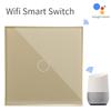 Smart Wall Switch Touch Switch Smart 1Gang 2Way Light Switch 1000W/gang