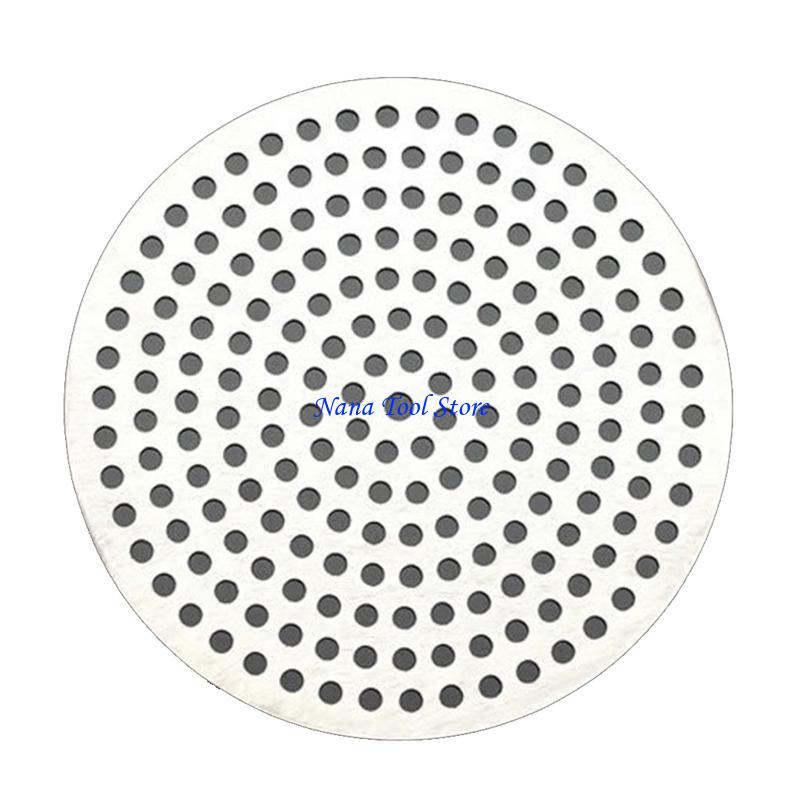 31GJ Round Drain Cover Floor Drain Strainers Mesh Sink Filter Anti-Clogging Shower Hair Catcher for Bathroom Bathtub Kitchen