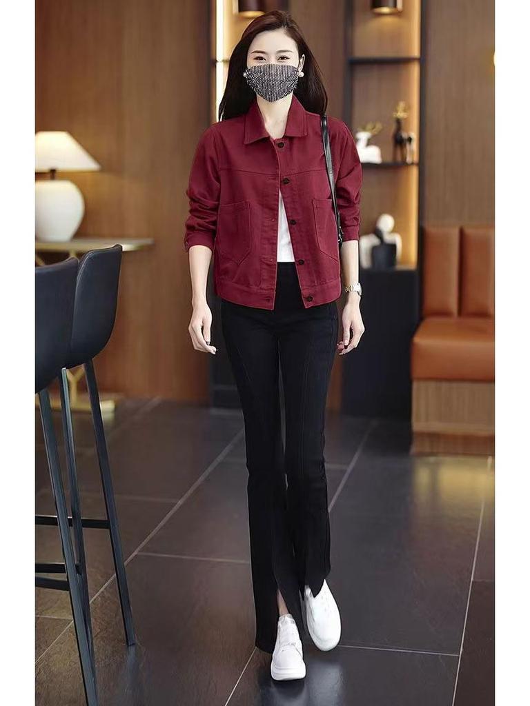 Kleine Stilvolle Damen Frühlings- & Herbst-Freizeitjacke - 2025 Neuer Modetrend