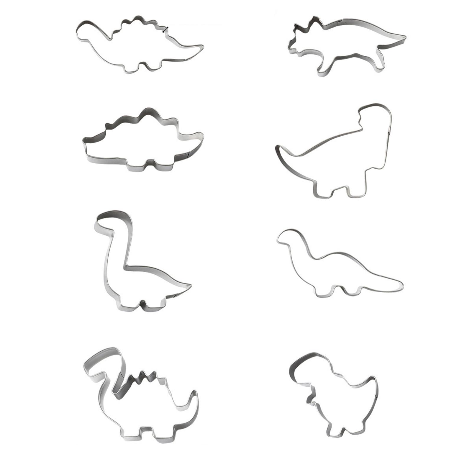 

Набор из 8 предметов инструментов для вырезания печенья из нержавеющей стали One Size