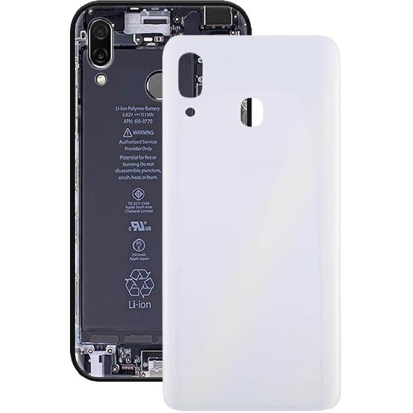 Replacement Battery Back Cover for Samsung Galaxy A30 SM-A305F/DS, A305FN/DS, A305G/DS, A305GN/DS,Housing Repair Part for Galaxy A30 (Black)