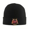 Schwere Slayer Band Strickmütze Beanie Herbst Winter Mütze Warm Mode Metallkappe für Unisex Damen