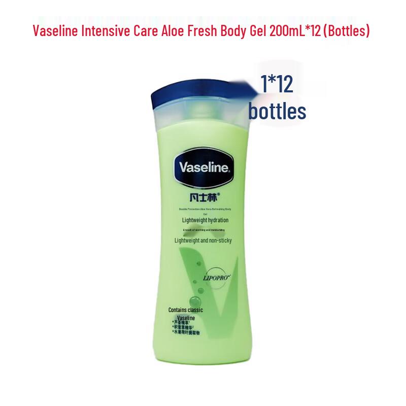 

Vaseline Intensive Care Aloe Fresh Body Gel (12-Pack)
