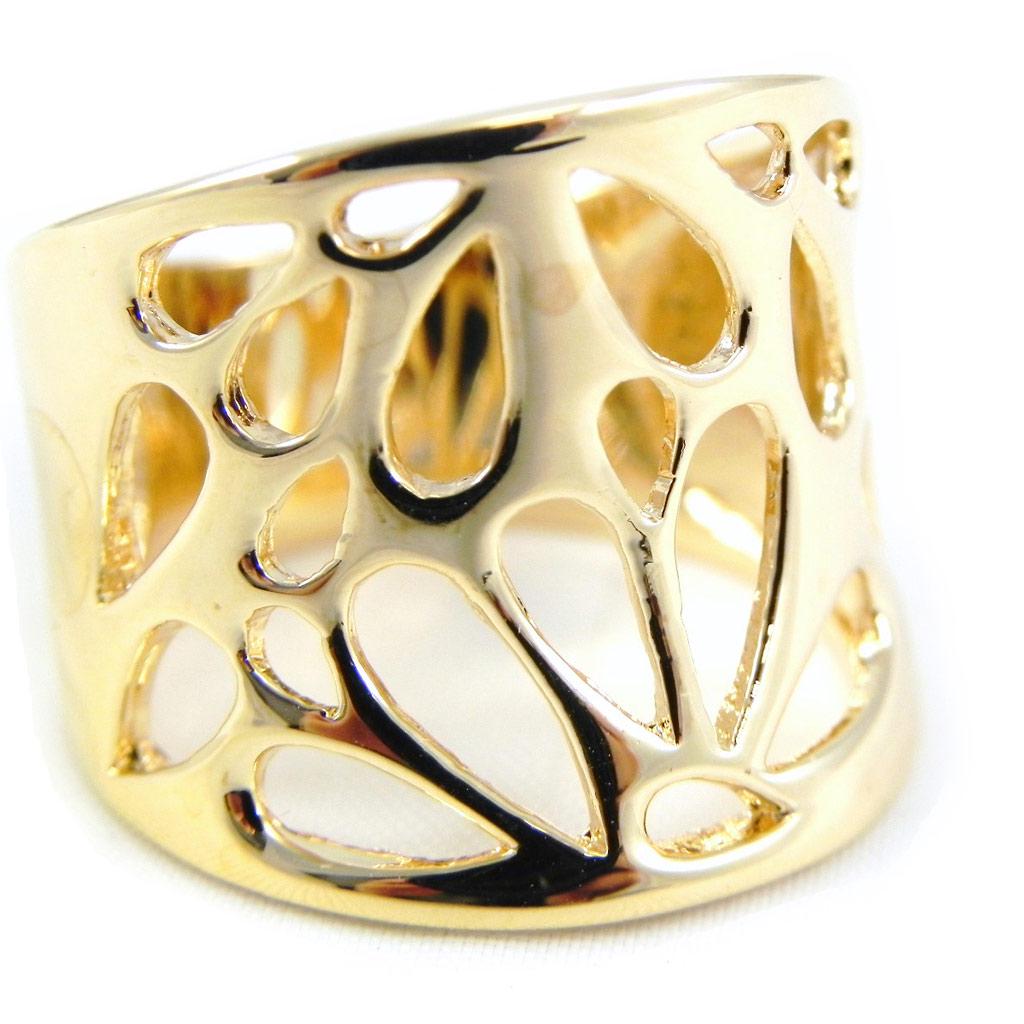 Gold Plated 'Choreography' Ring