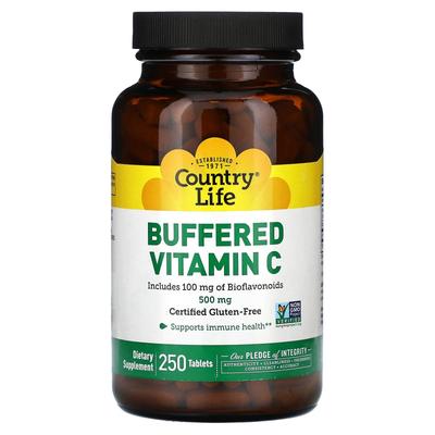 Pufrovaný vitamín C, 500 mg, 250 tablet