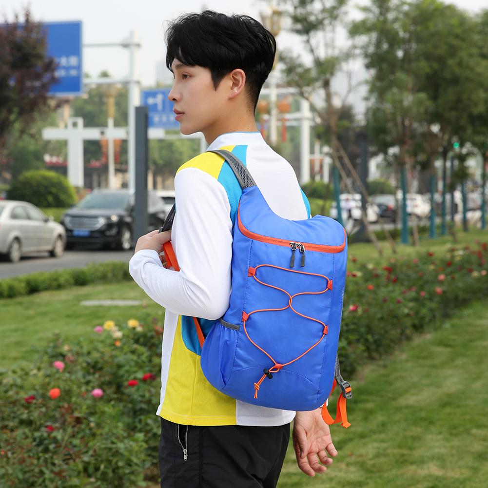 10L Foldable Outdoor Hiking Bag Lightweight Portable Backpack Waterproof Folding Ultralight Pack for Women Men Travel Sports Bag