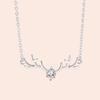 Yilu You Necklace Women Japanese and Korean Simple Personality Student Mori Title Small Elk Antler Pendant Necklace