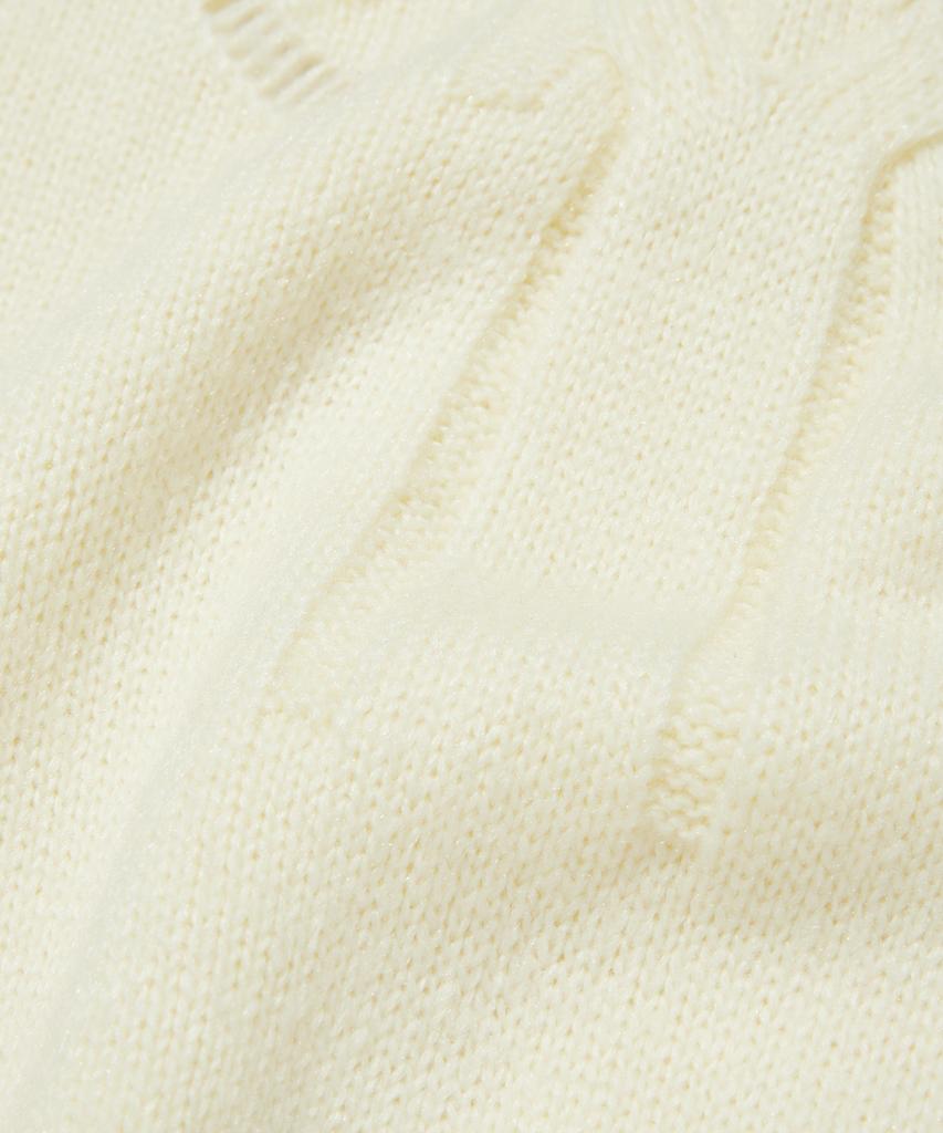 Seuweideu Damaged Cable Knit [Ivory]
