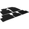 Tapis De Caoutchouc - Citroen - C4 Picasso & C4 Spacetourer - 5 Pièces - Noir - T Profil