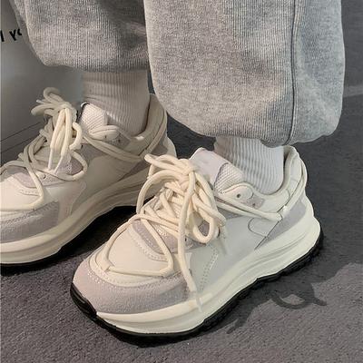 Campus Style Soft Sole Retro Casual Dad Shoes Spring and Summer New Ins Trendy Casual Sports Shoes