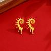 Conch Stud Earrings Vintage Style For Women Men'S Jewelry Accessories Party Gifts