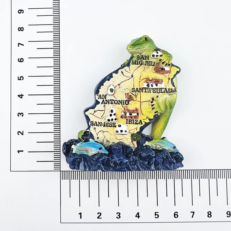 Spain Tourism Souvenirs Fridge Magnets Toledo Castillo De San Servando Valencia Bartolo Apartment Travelling Fridge Stickers