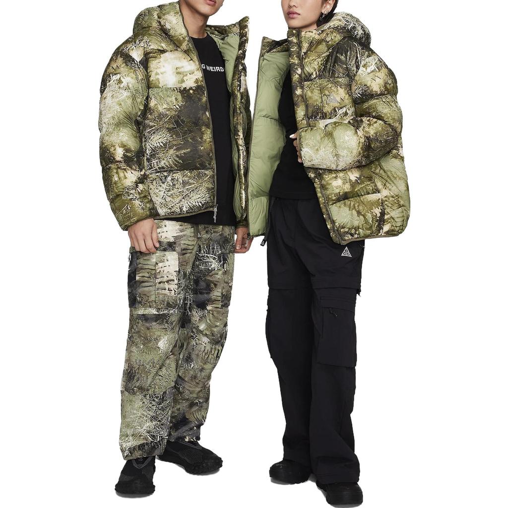 Nike ACG Jackets Unisex Oil Green Hooded Thickened Other FB8122-386