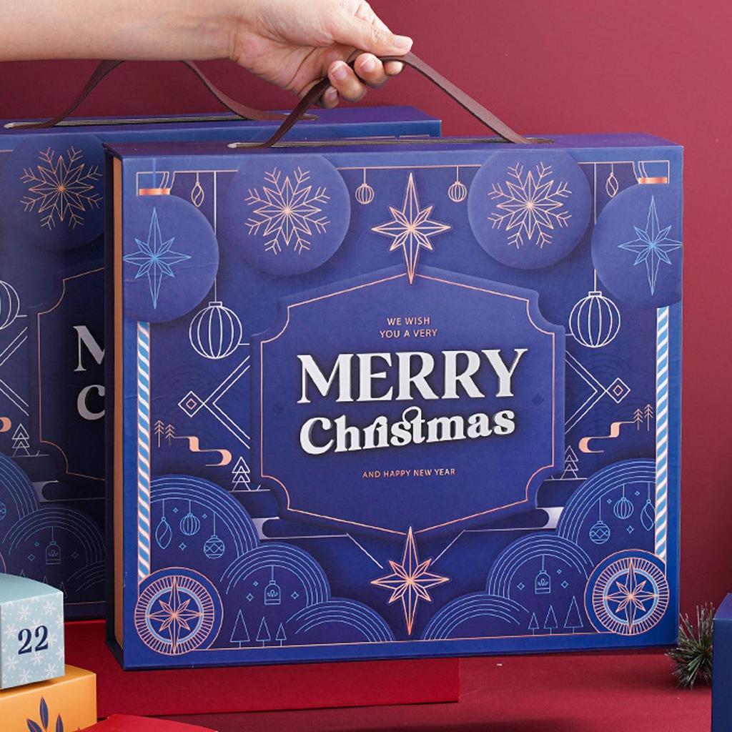 24pcs Empty Christmas Advent Calendar Boxes 24 Days Countdown To Xmas Gift Boxes 24 Days Christmas Countdown Calendar Boxes