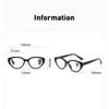 New Fashionable Cat Eye Presbyopia Glasses Men's and Women's High-definition Anti Blue Light Glasses Diopter To +4.0