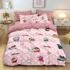 Anime Crayon Shin-Chans Duvet Cover Pillowcase Kids Gift Bedding Set Adult Boy Girl Bedroom Decoration Single Double Large Size