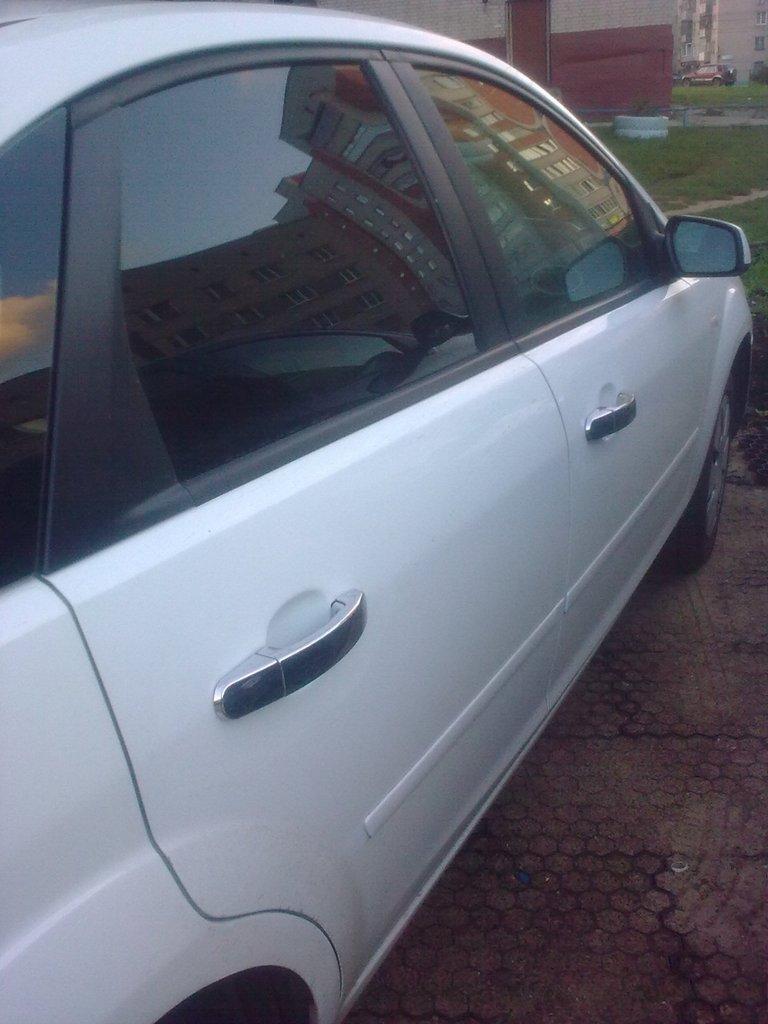 Накладки на ручки (4 шт, нерж.) OmsaLine - Итальянская нержавейка для Ford Focus II 2008-2011 гг