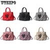 WTEMPO Women Fashion Flower Decoration Stylish Handbag Shoulder Bag Crossbody Bags