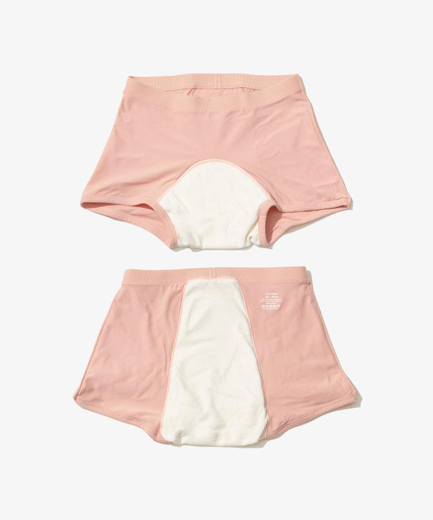 Ssaikeullin Organic Pure Cotton Period Panties - Boxer (Apricot)