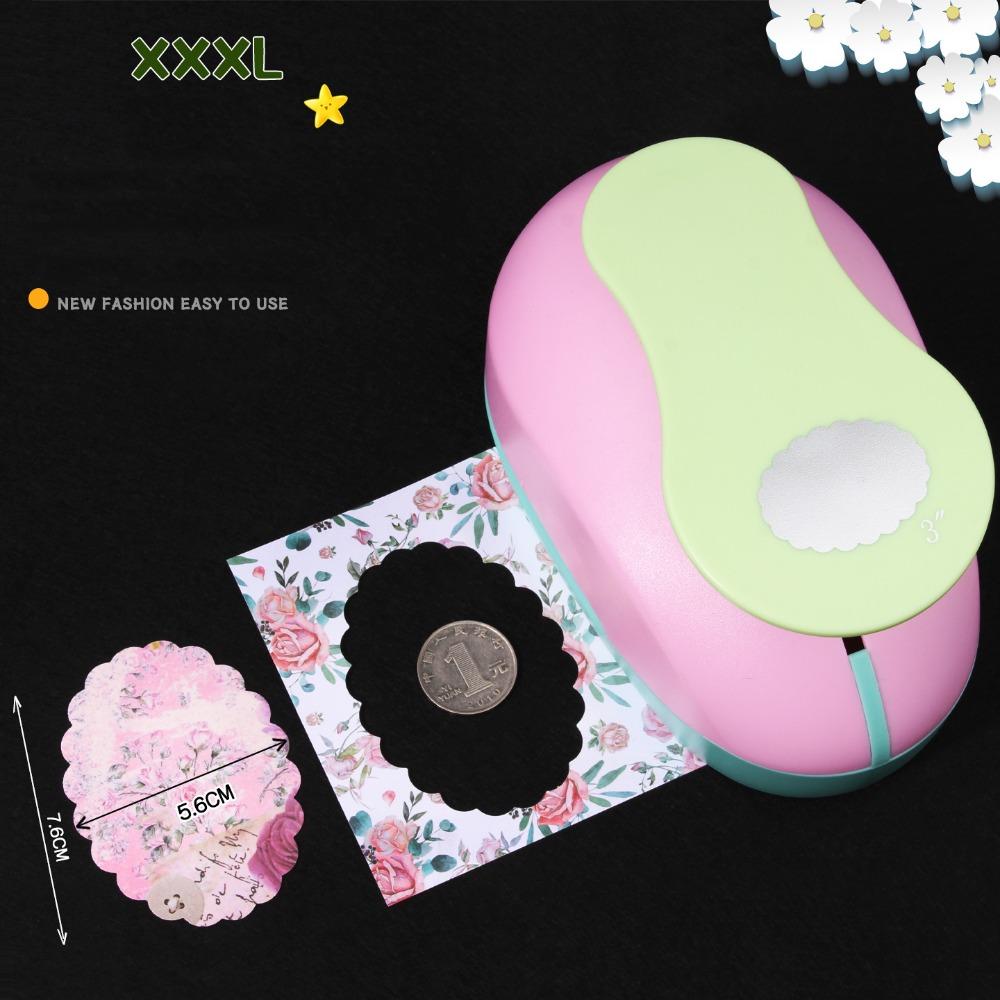 DIY Crafts Stamp Border Punch Handmade Embosser Stamp Shape Punch Portable Labor-saving Stamp Embossing Machine