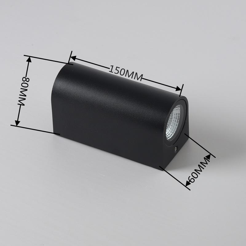Creative Waterproof Wall Lamp for Living Rooms, Bedrooms, Hallways, and Staircases