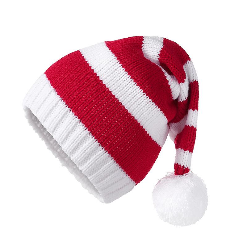 Christmas Hats for Women, Kids and Men Elegant Knitted Warm Funny Beanie for New Year Festive Holiday Party