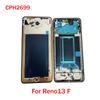 Middle Frame For Oppo Reno13 F For Reno 13F CPH2699 5G LCD Front Frame Housing Bezel With Side Button Repair Parts