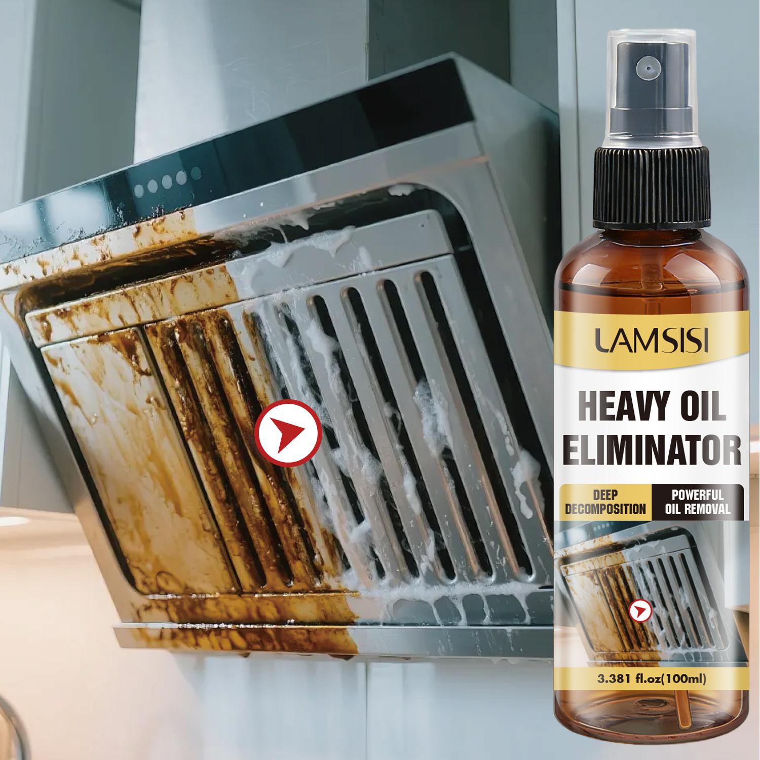 

Heavy Oil Eliminator-Effortlessly Removes Grease And Grime-Easily Dissloves Creasy Stains-Fast Acting, Long Lasting Formula-100ml
