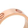 Cartier B4084800 Love Love Ring Classic ModelRing Ring 18K Pink Gold #15(JP Size) Array