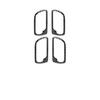 4Pcs Carbon Fiber Door Handle Cover Trim For Honda Accord Sedan 2003-2007