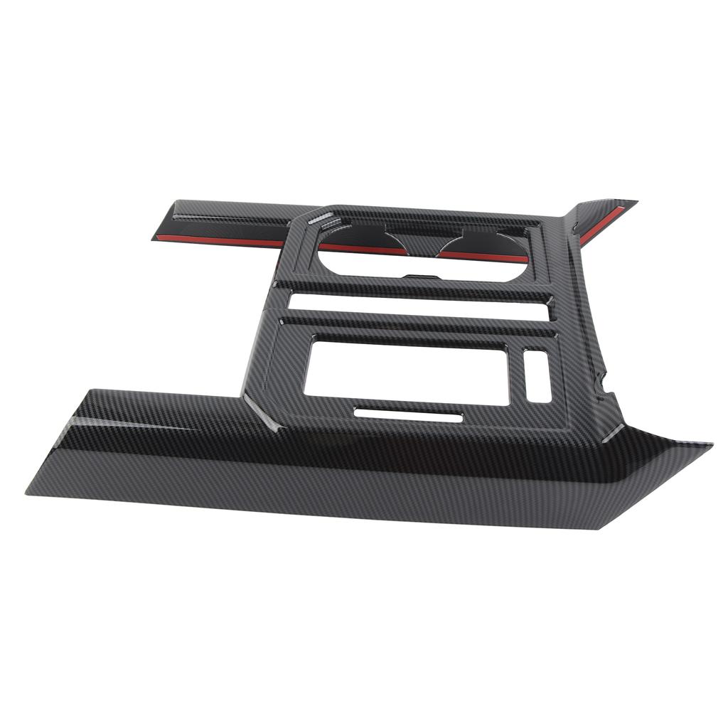 Gear Shift Box Panel Trim Carbon Fiber Style Gearbox Decorative Cover Fit for   F150 2017‑2020
