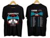 Unisex Cotton Short Sleeve 3 Doors Down Band Away From the Sun Anniversary Tour 2023 Shirt