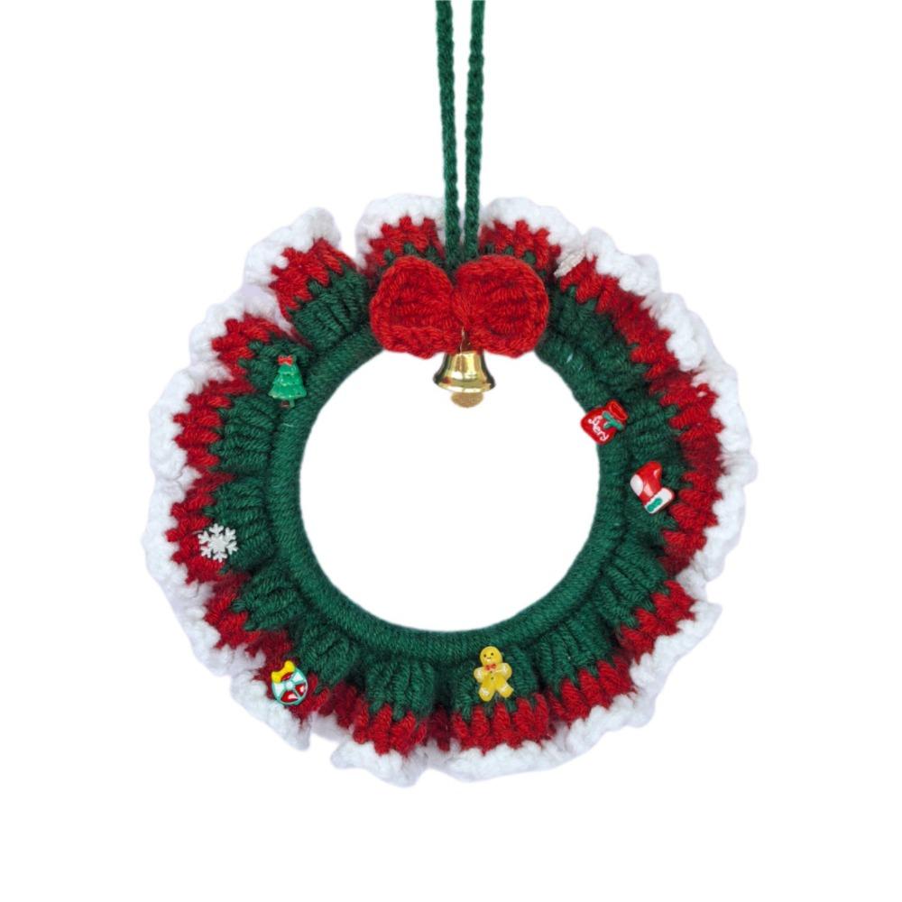 Pine Cone Christmas Wreath Green Vine Ring Christmas Tree Decoration  for Christmas