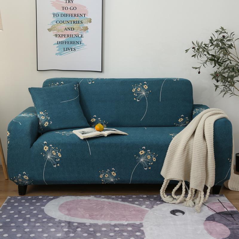 Univerzální all-inclusive strečový potah na pohovku Jednolůžkový dvojitý celopotah pro tři osoby Látkový kožený potah na pohovku Ručník evropského a amerického stylu