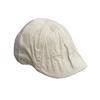 New Mixed Linen Six-piece Deep Top Face Small Forward Hat Men's and Women's Spring and Summer Thin Cap Niche Painter Hat