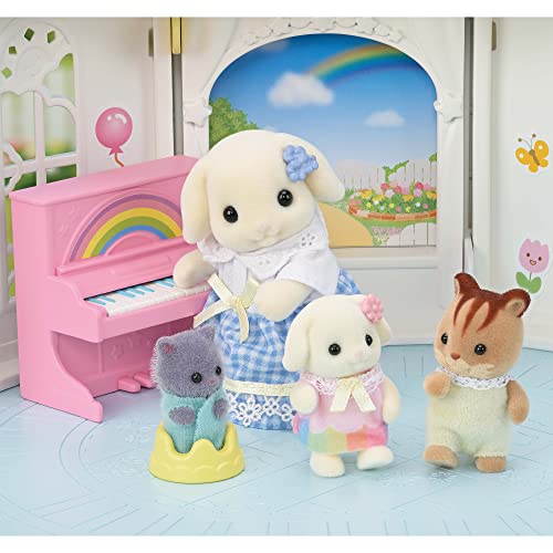 EPOCH Sylvanian Families Nursery "Everyone's Sun Nursery" S-68 ST Mark Certified Toy Dollhouse for Ages 3 and Up