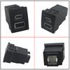 12V/24V Car Phone Charger Socket Double QC3.0 Type C PD USB Charging Port Power Adapter For VW Volkswagen Polo 9n polo 9n3 04-11