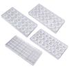 3D Mini Cookie Mould Heart Egg Shapes Candy Mould Cake Decoration Tool Chocolate Molds  Home