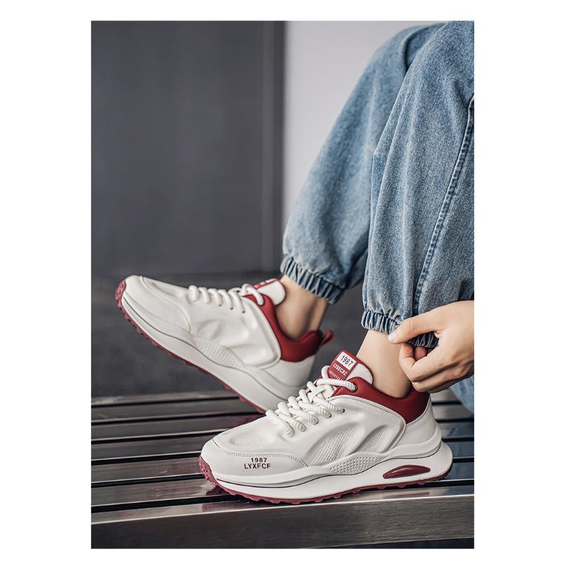 2025 Casual Mens Sneakers Fashion Skateboard Sports Shoes Leather Outdoor Designer Luxury Platform Running Tennis Work Loafers