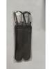 PU Leather Baby Stroller Handle Hook with Portable Velcro Carabiner