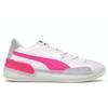 Clyde Hardwood Pink Glow Sneakers Unisex Puma-White 193663-03