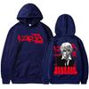 Anime Hunter X Hunter HxH Hoodies Manga Graphic Kurapika Cotton Long Sleeves Unisex Casual Oversized Hooded Sweatshirt Unisex Streetwear Tops