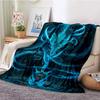 Colorful Dragon Blanket Dragonsoft Plush Blanket, Flannel Blanket Throw Blanket For Living Room Bedroom Sofa Cover